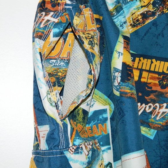 2 for/$35 Carribean Joe Tropical Themed Light weight Swim Shorts Trunks Sz 2XL - Picture 5 of 12